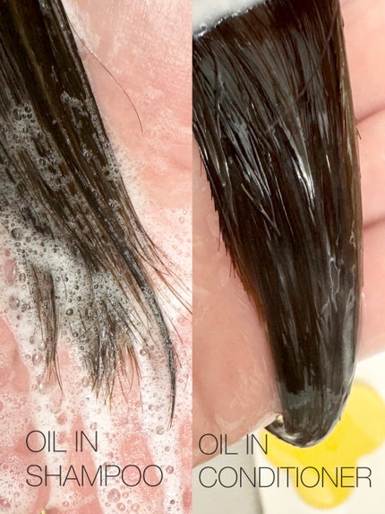 オイルインシャンプー/オイルインコンディショナー (グロス&リペア)/ディアボーテ/市販シャンプーを使ったクチコミ(2枚目)