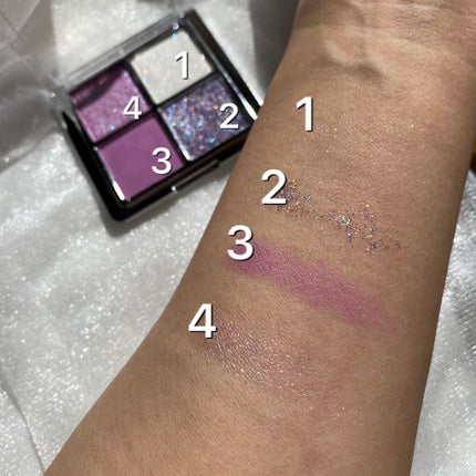 アイランドアドベンチャー4アイシャドウ/HEXZE(ヘックスゼ)/アイシャドウパレットを使ったクチコミ(6枚目)