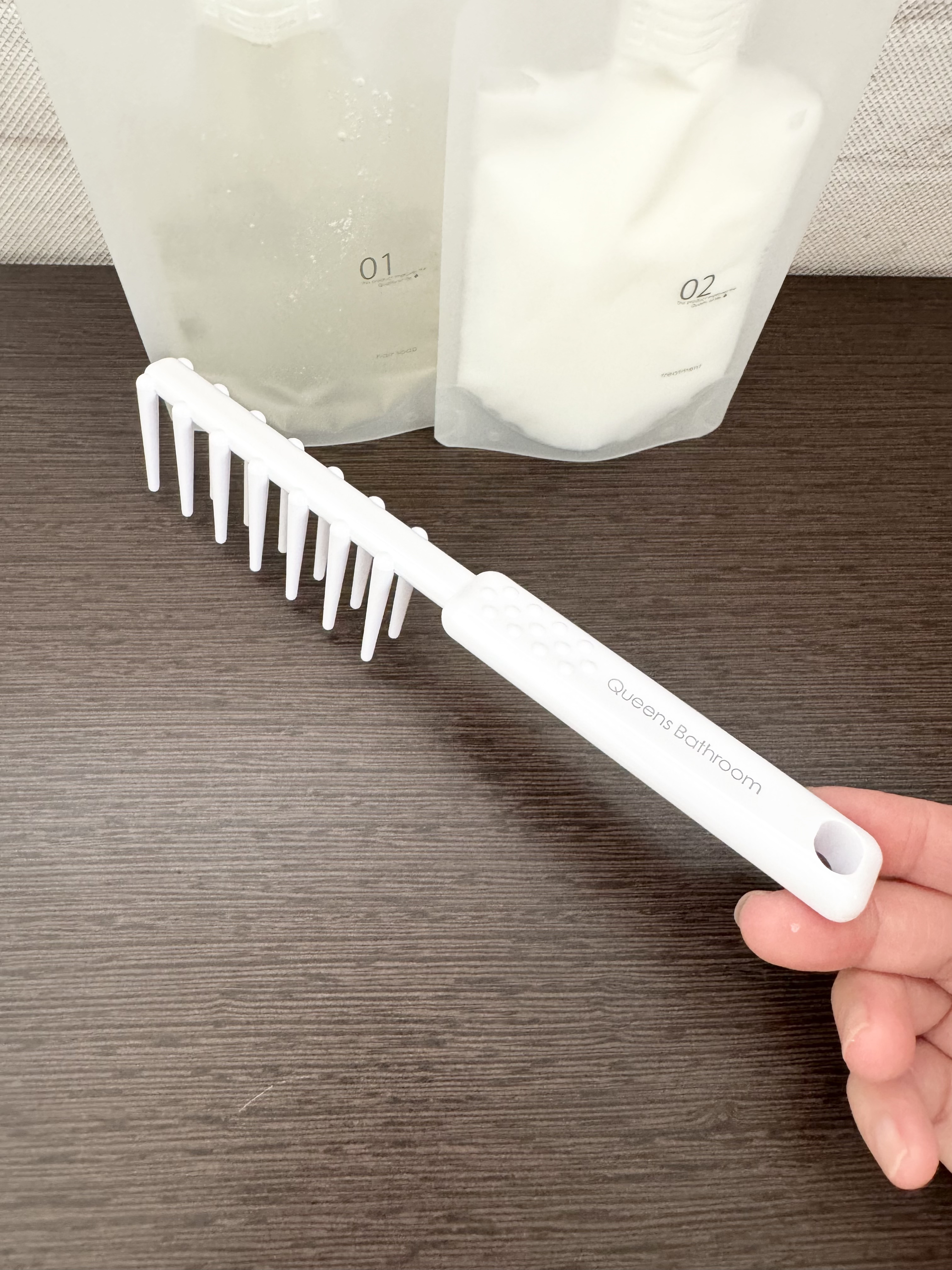 ヘアケアトライアルセット/QUEEN'S BATHROOM/トライアルキットを使ったクチコミ（3枚目）