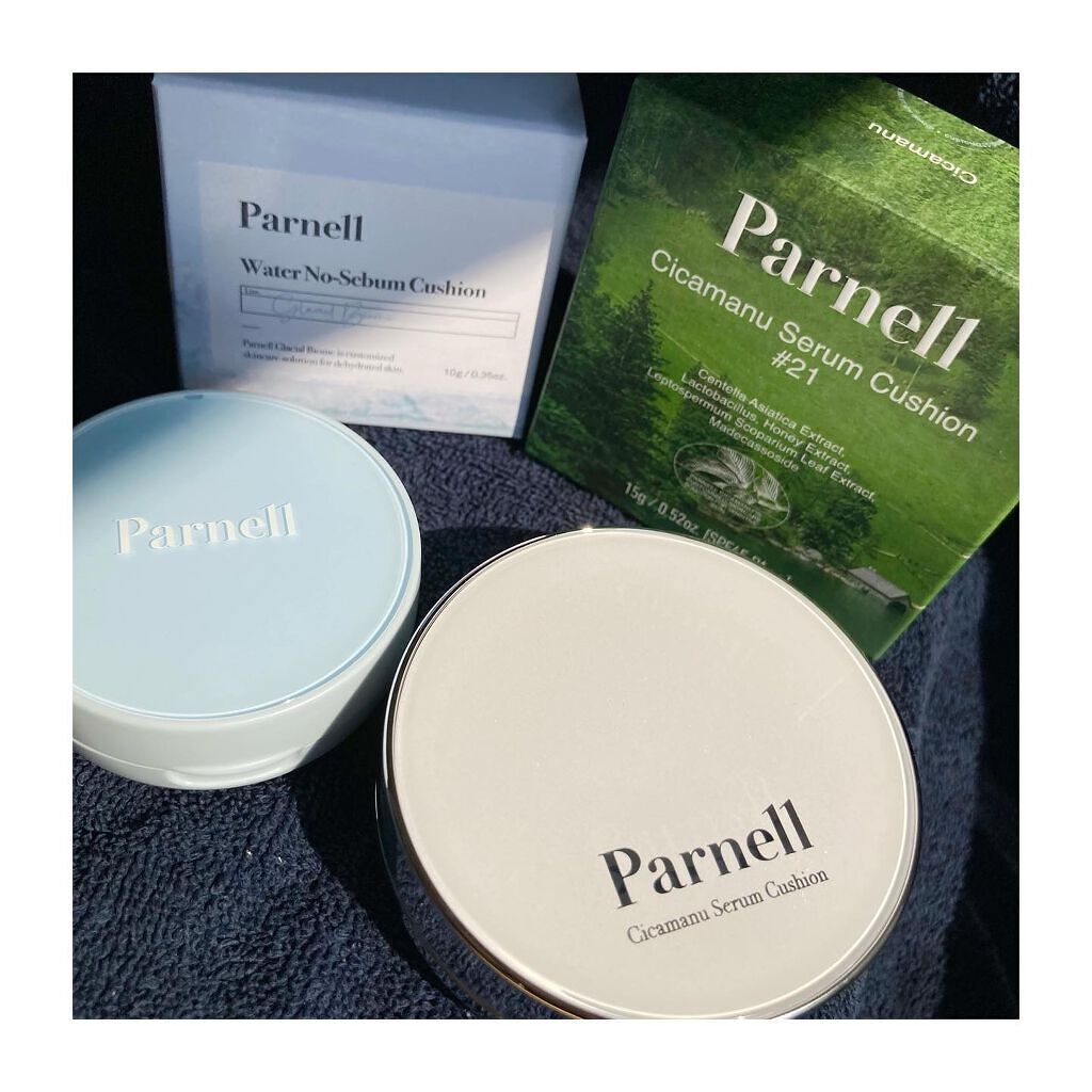 グラシアル　バイオーム　ウォーター　ノーセバム　クッション/parnell/クッションファンデーションを使ったクチコミ（1枚目）