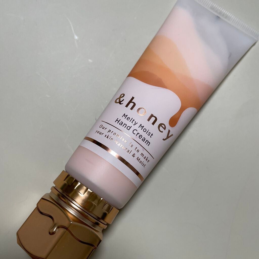 アンドハニー メルティモイスト ハンドクリーム/&honey/ハンドクリームを使ったクチコミ(1枚目)