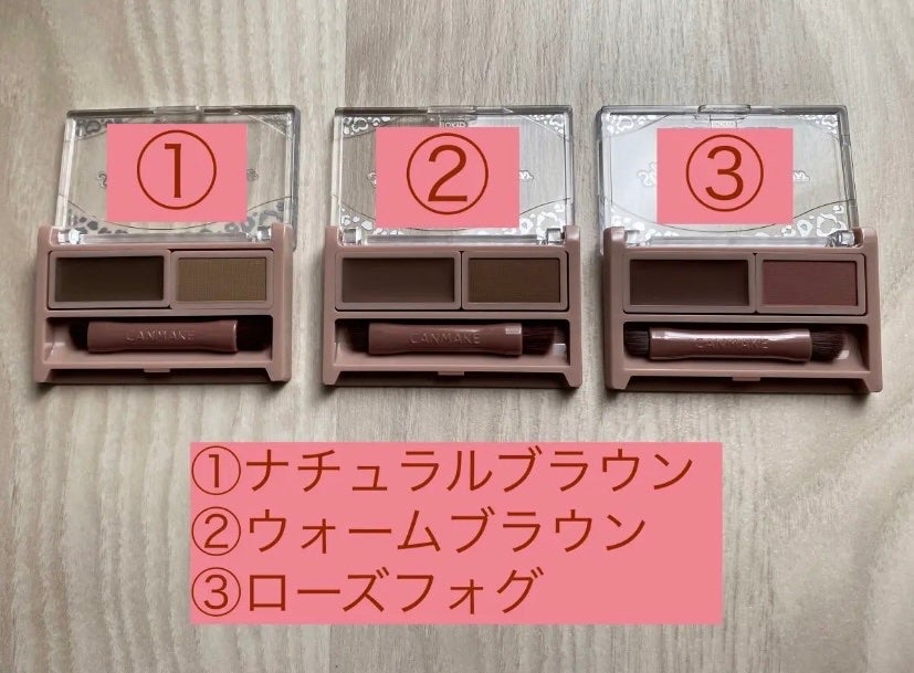 スタイリングデュアルアイブロウ/キャンメイク/アイブロウを使ったクチコミ(3枚目)