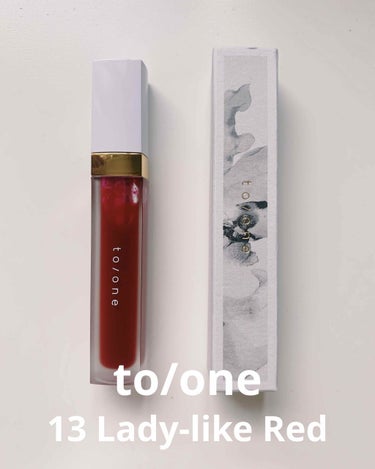 この度、#lips さんのプレゼント企画に当選致しました🤍🦋

ありがとうございます！！！

#toone さんの ペタル エッセンス グロス、13番のレディーライクレッドです😌😌
price ¥2,7