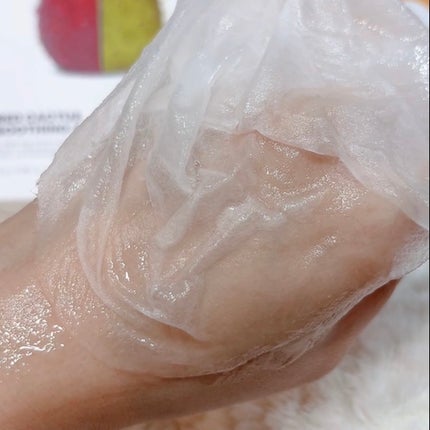 レッドカクタススージングマスク/ELT COSMETICS/シートマスク・パックを使ったクチコミ(5枚目)