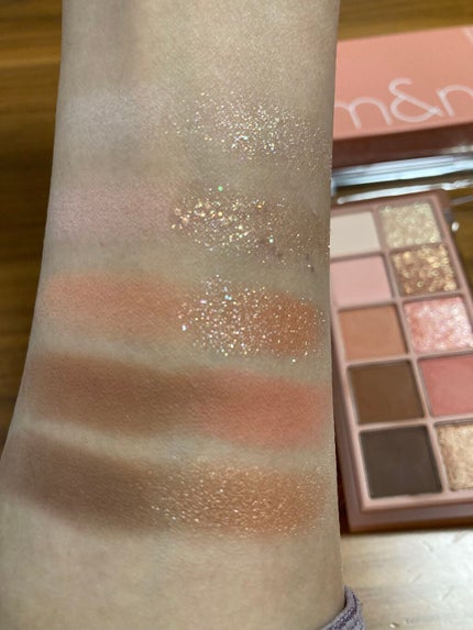 ベターザンパレット/rom&nd/アイシャドウパレットを使ったクチコミ(4枚目)