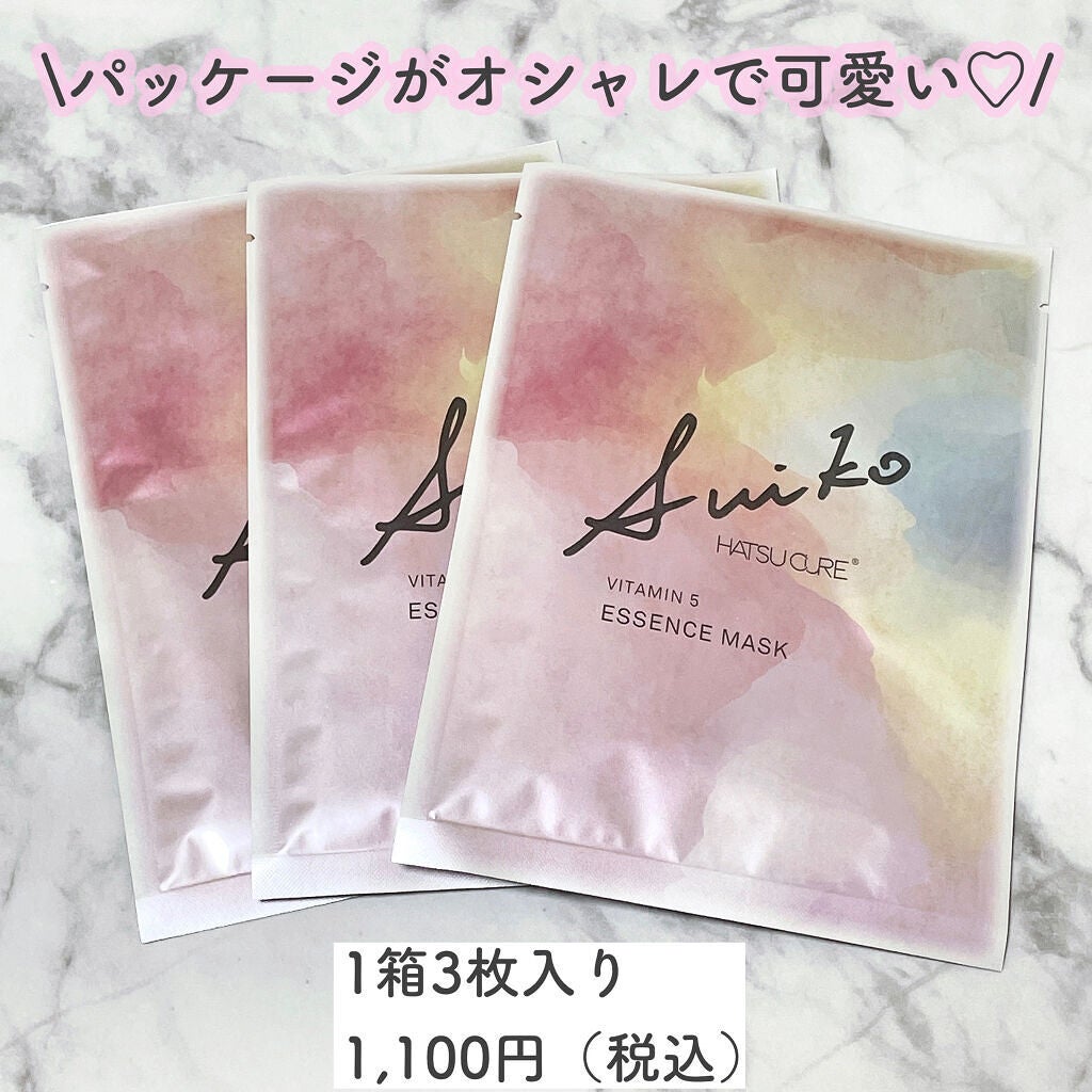 SUIKO HC ビタミン5エッセンスマスク/SUIKO HATSUCURE/シートマスク・パックを使ったクチコミ(2枚目)