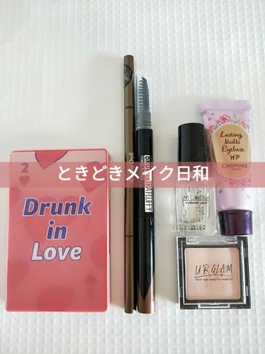 UR GLAM　POWDER EYESHADOW ピュアピンク〈オーロラパール〉/U R GLAM/シングルアイシャドウを使ったクチコミ（1枚目）