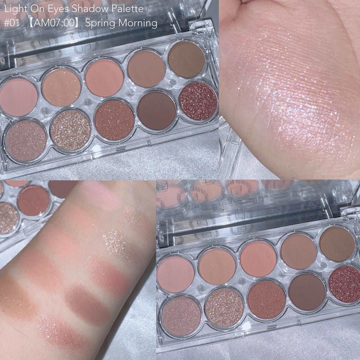 ライトオンアイズシャドウパレット/ルミル/アイシャドウパレットを使ったクチコミ（3枚目）