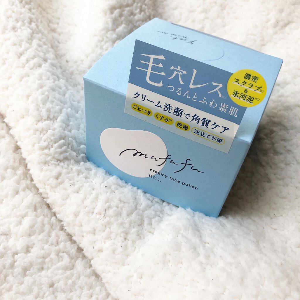 クリーミーフェイスポリッシュ/ムフフ/洗顔フォームを使ったクチコミ（1枚目）