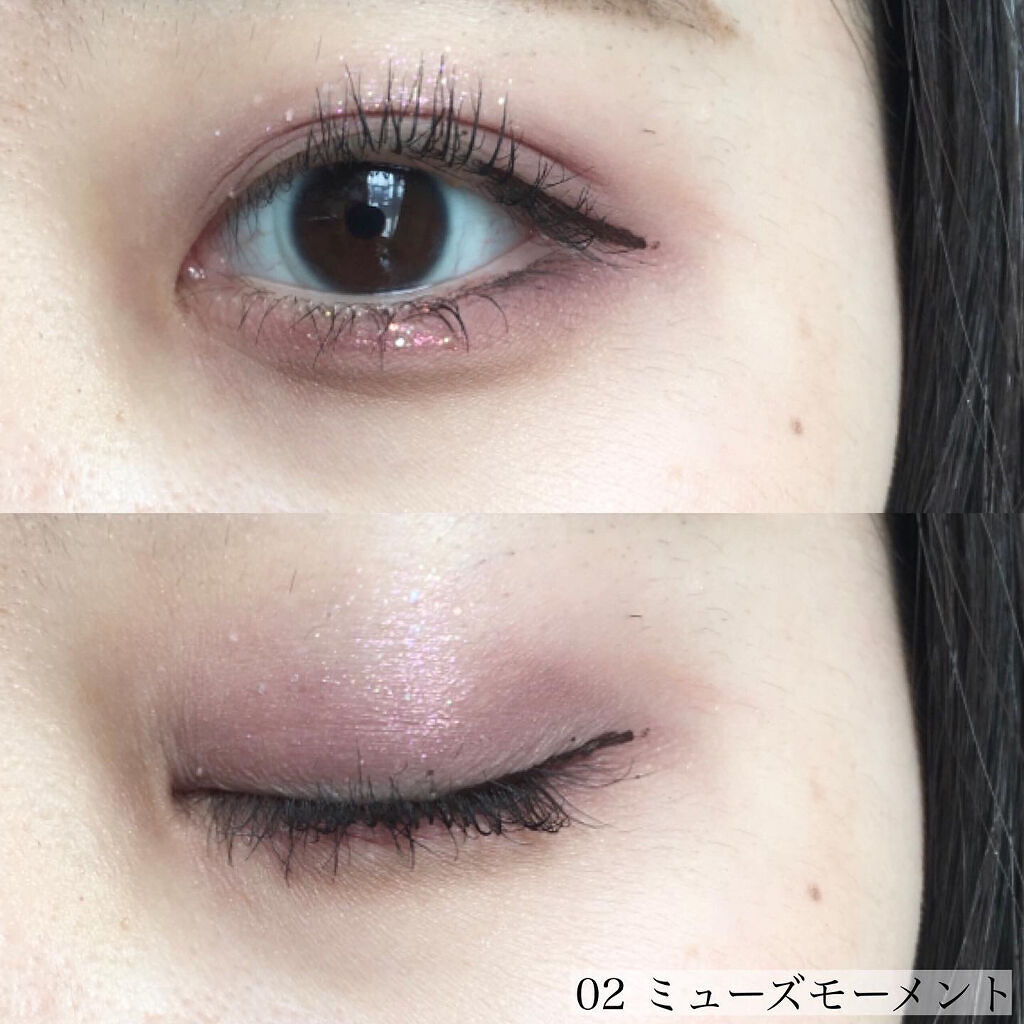 パールブリーアイグリッター/BLACK ROUGE/グリッターを使ったクチコミ（3枚目）