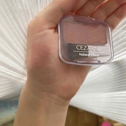 ナチュラル チークN/CEZANNE/パウダーチークを使ったクチコミ(1枚目)