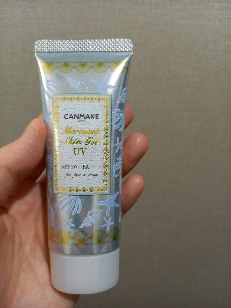 さゆり on LIPS 「【CANMAKE】マーメイドスキンジェルUV02〈日焼け止め・..」(1枚目)