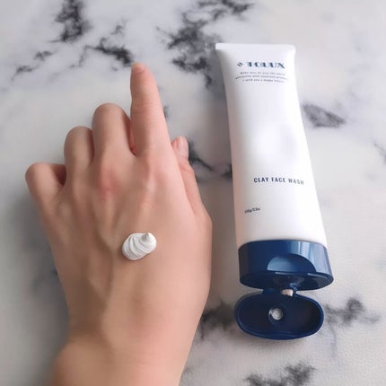 薬用クレイ洗顔フォーム/TOLUX/洗顔フォームを使ったクチコミ(3枚目)