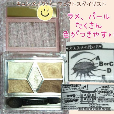 【旧品】パーフェクトスタイリストアイズ/キャンメイク/アイシャドウパレットを使ったクチコミ（3枚目）