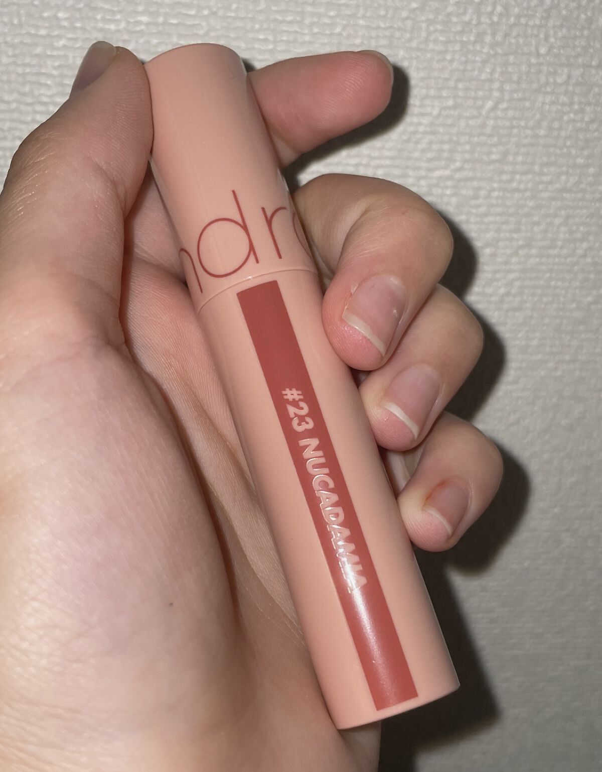 ジューシーラスティングティント/rom&nd/リップティントを使ったクチコミ（3枚目）