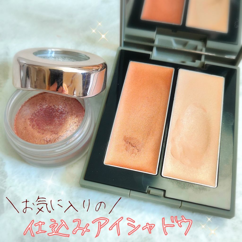 THREE シマリング グロー デュオ/THREE/クリームハイライトを使ったクチコミ（1枚目）