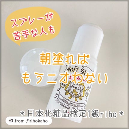 薬用ソフトストーンW/デオナチュレ/デオドラント・制汗剤を使ったクチコミ(1枚目)