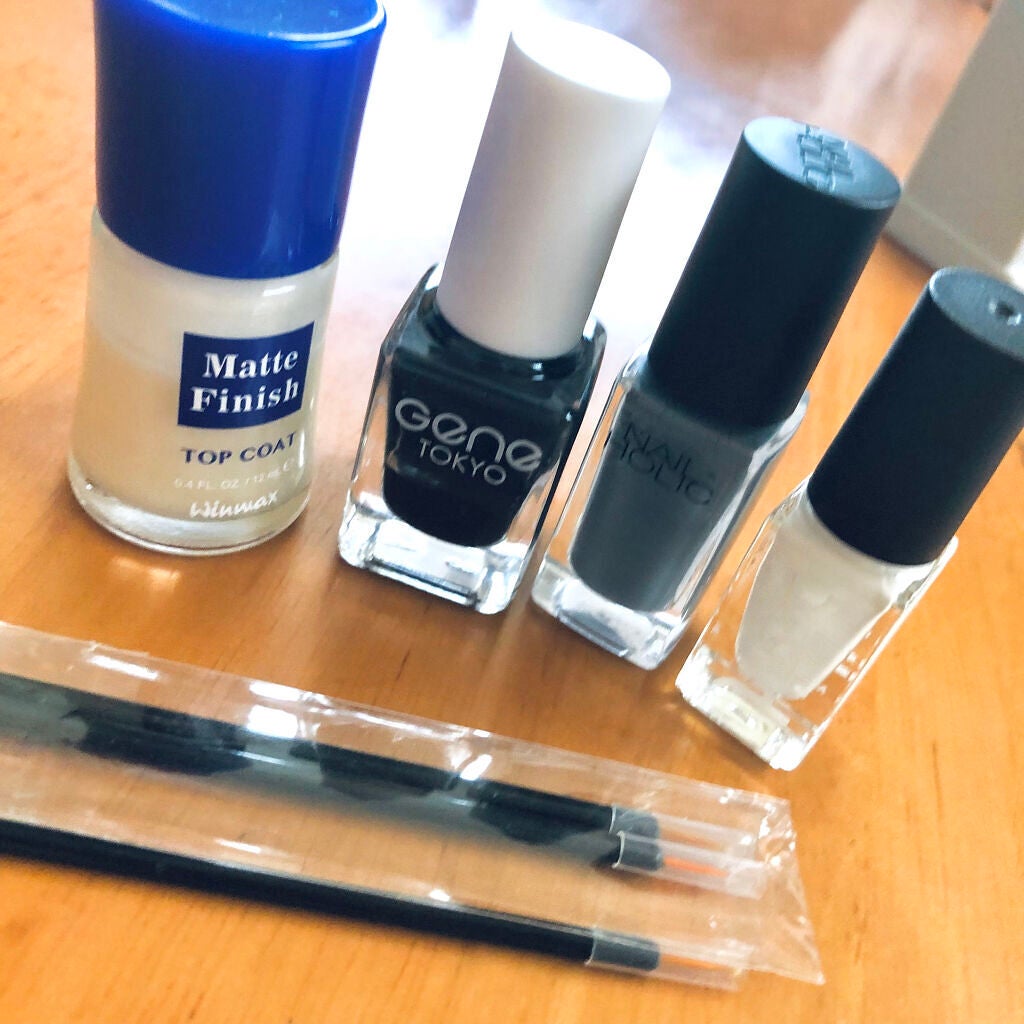 ウィンマックス ネイルケアシリーズ マットトップコート/DAISO/ネイルトップコートを使ったクチコミ(6枚目)