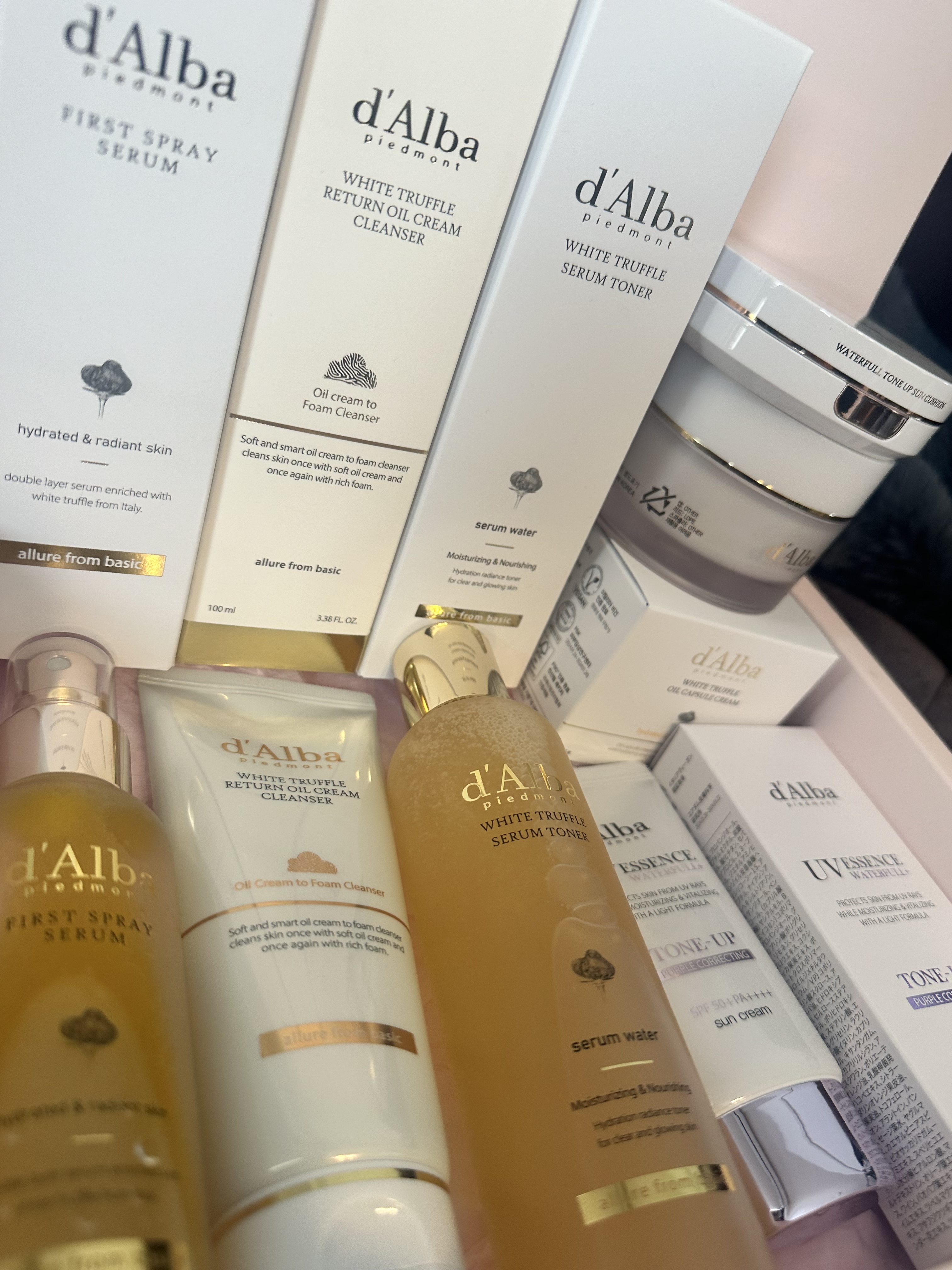 ダルバ ホワイトトリュフファーストスプレーセラム/ダルバ/ミスト状化粧水を使ったクチコミ（2枚目）