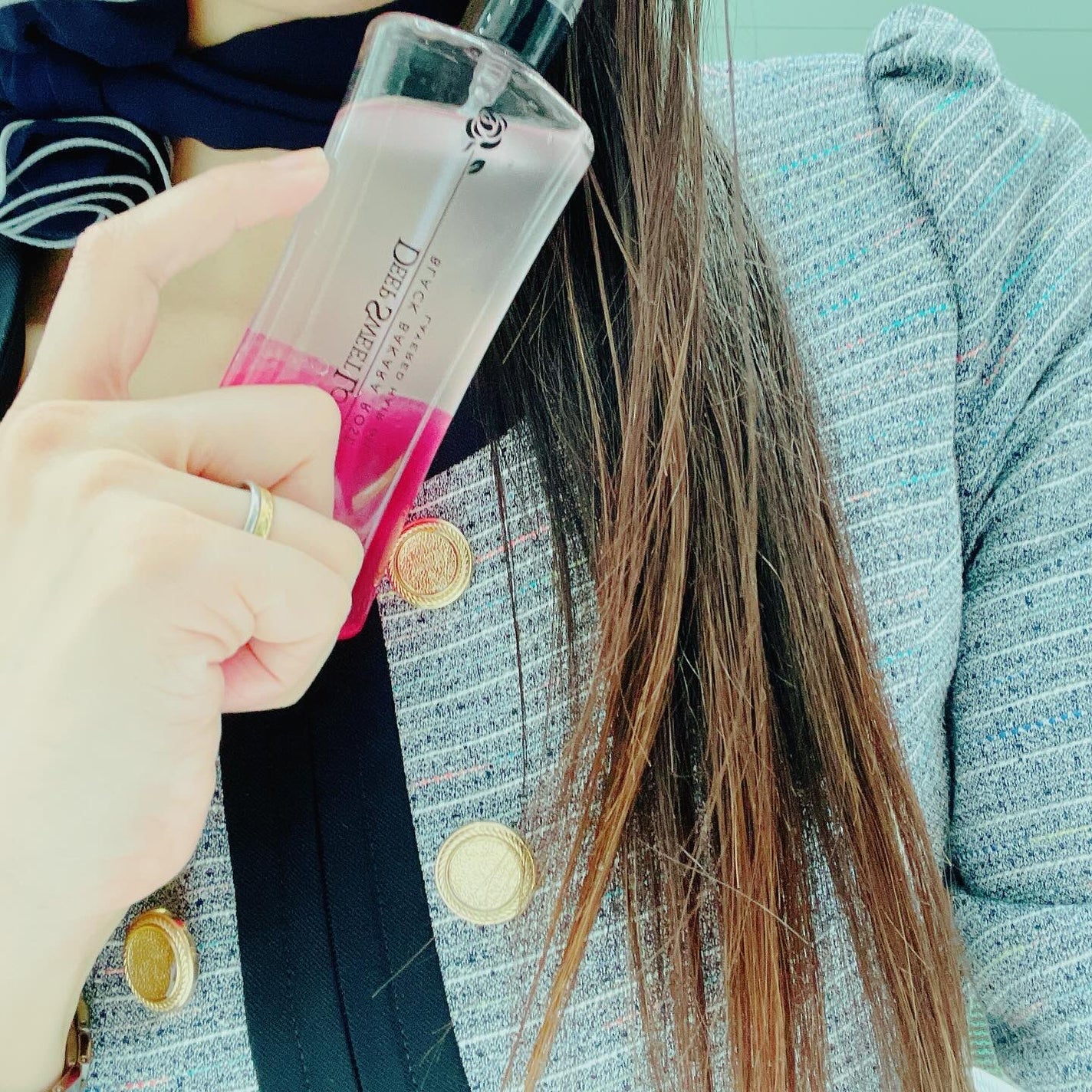 レイヤードヘアオイル/ディープスイートラブ/ヘアオイルを使ったクチコミ(5枚目)