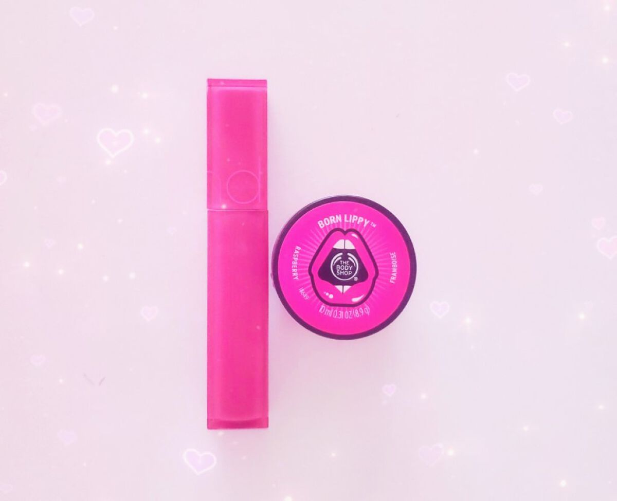 ボーンリッピー リップバーム ストロベリー/THE BODY SHOP/リップバームを使ったクチコミ(1枚目)