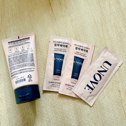 ディープダメージトリートメントEX/UNOVE/洗い流すヘアトリートメントを使ったクチコミ(2枚目)