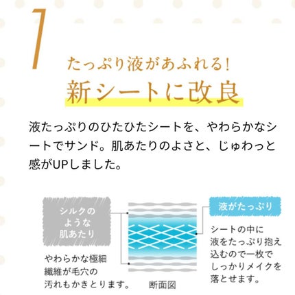 水クレンジングシート(クリア)/ラチェスカ/クレンジングシートを使ったクチコミ(6枚目)