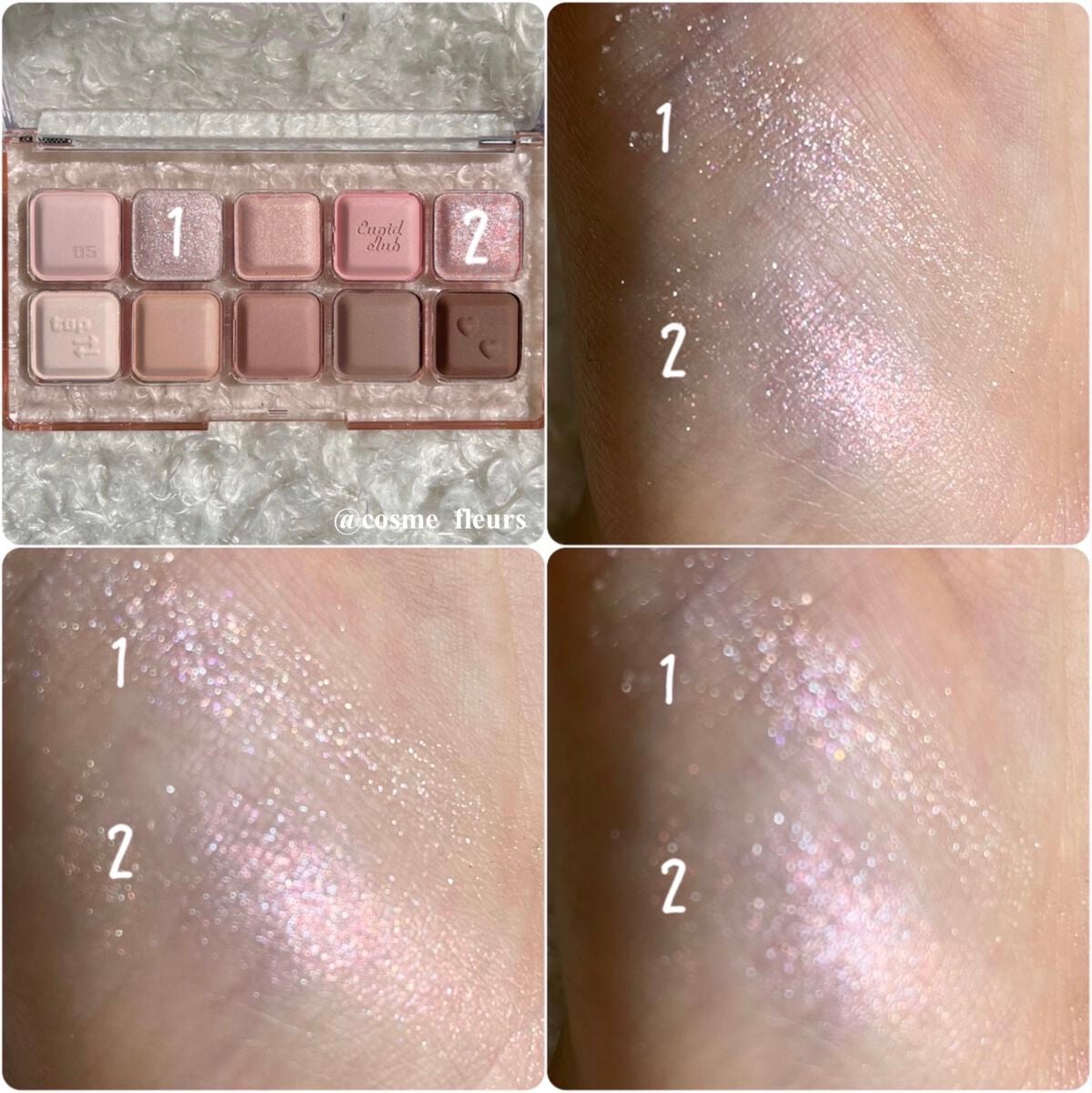 ムードキーボード/lilybyred/アイシャドウパレットを使ったクチコミ(8枚目)