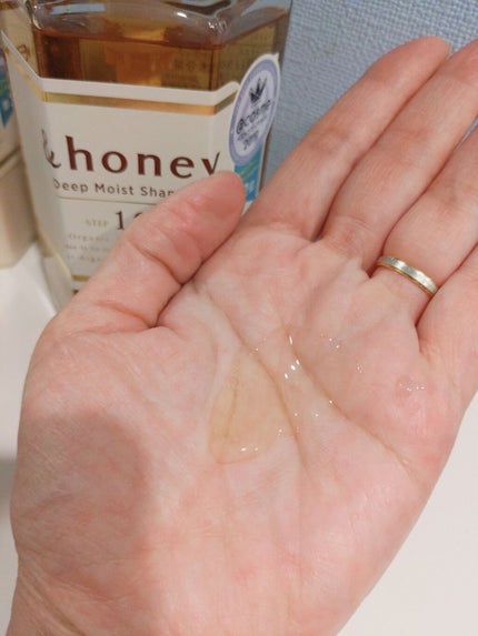 ディープモイスト シャンプー1.0/ヘアトリートメント2.0/&honey/市販シャンプーを使ったクチコミ(3枚目)