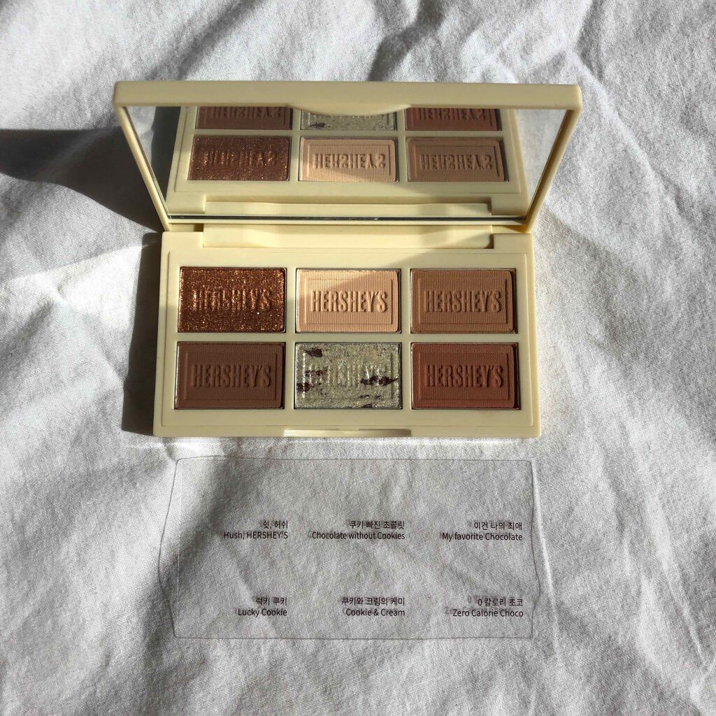 ハーシー プレイカラーアイズミニ/ETUDE/アイシャドウパレットを使ったクチコミ(2枚目)