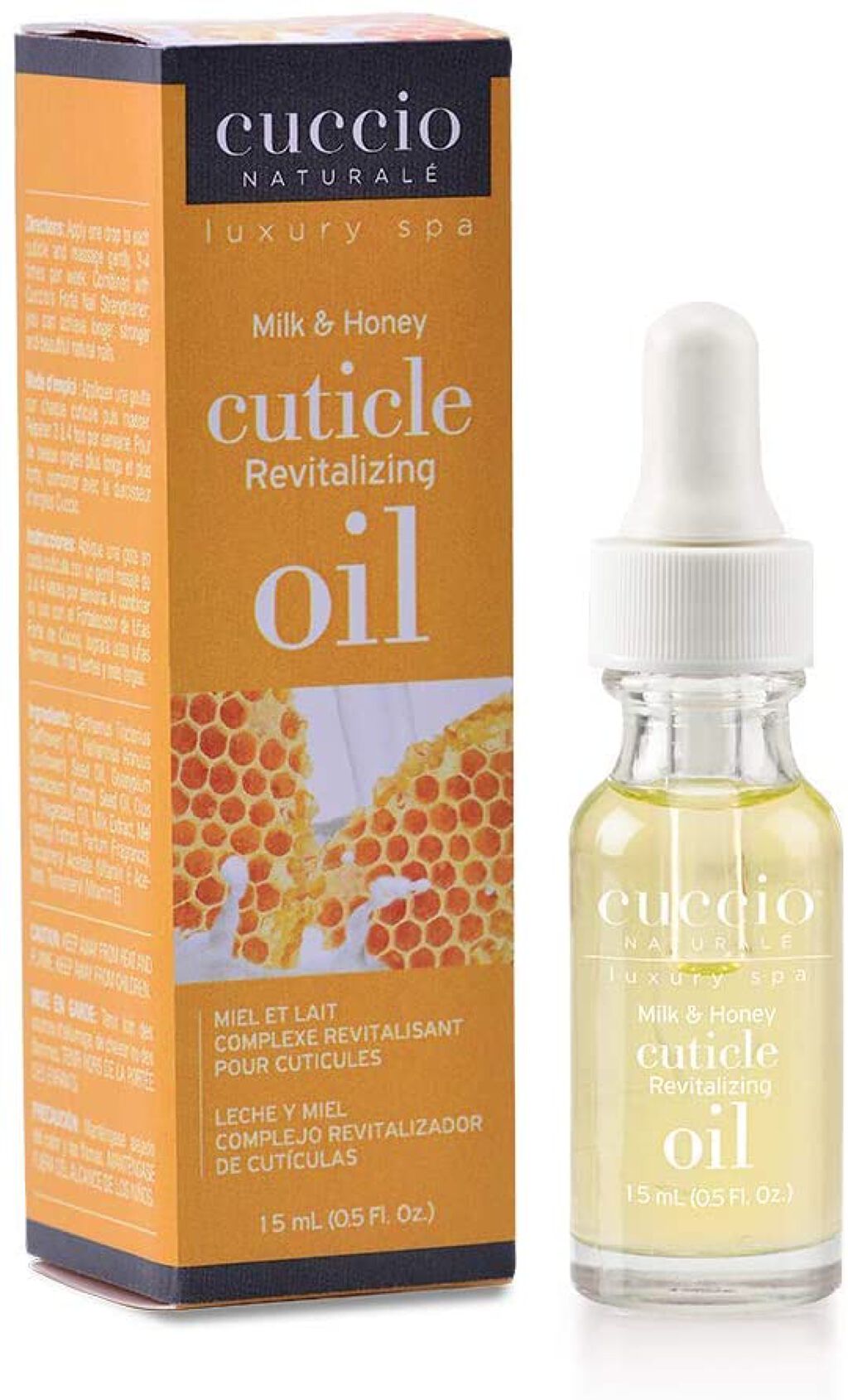 CUCCIO NATURALE キューティクルリバイタライザー コンプレックスオイル ミルク＆ハニー
