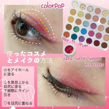 Super Shock Shadow/ColourPop/シングルアイシャドウを使ったクチコミ（2枚目）