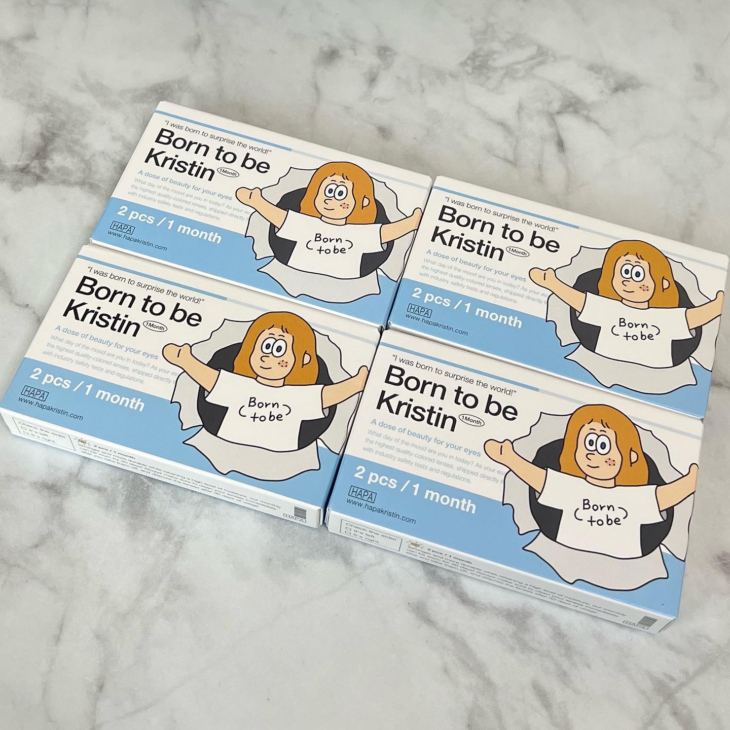 born to be kristin/Hapa kristin/カラーコンタクトレンズを使ったクチコミ（2枚目）