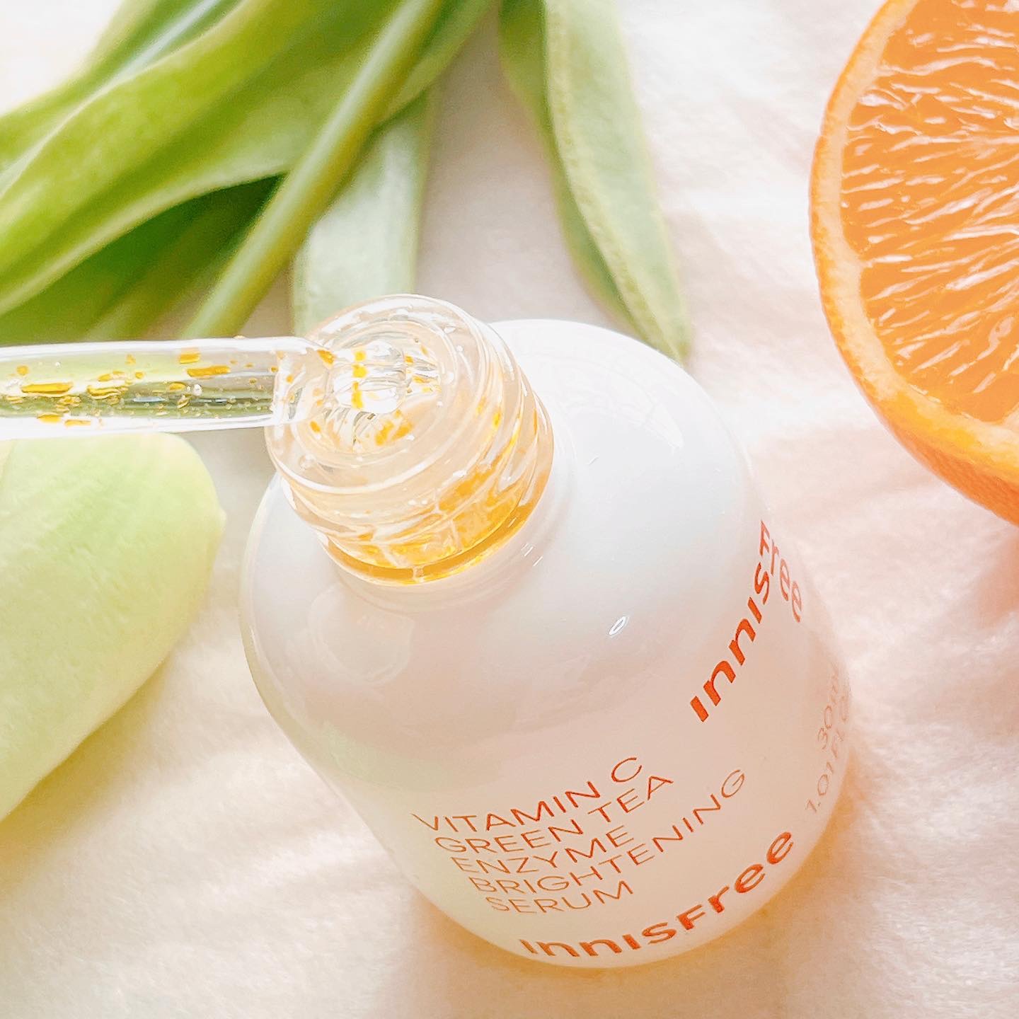 ビタC　グリーンティーエンザイム　ブライト　セラム/innisfree/美容液を使ったクチコミ（2枚目）