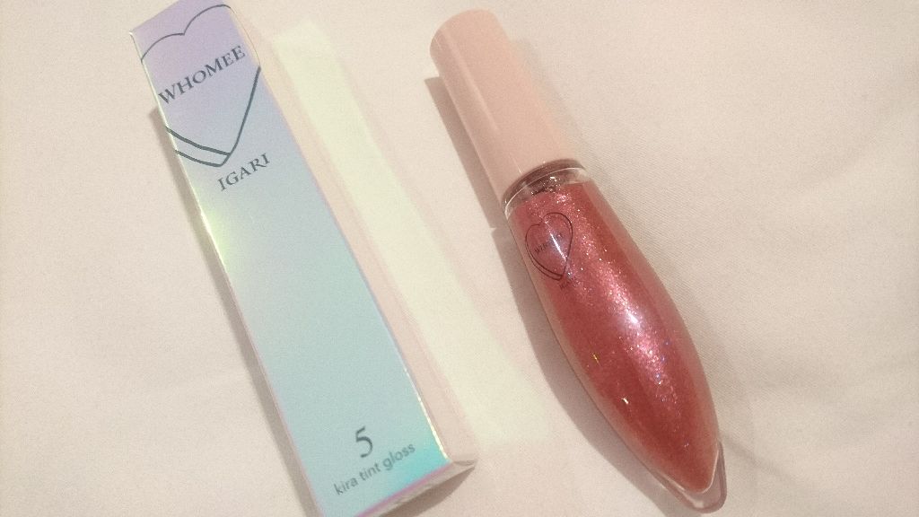 キラティントグロス/WHOMEE/リップティントを使ったクチコミ(1枚目)