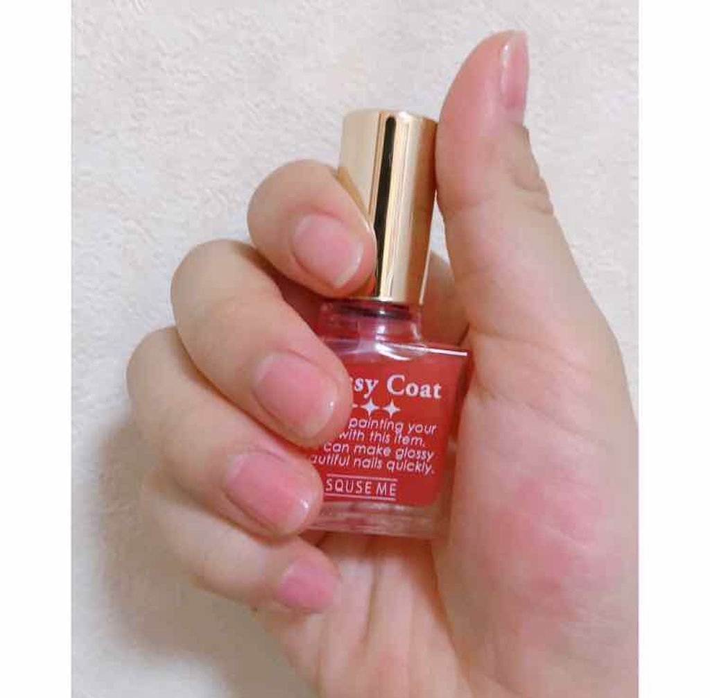 グロッシーコート/スキューズミー/オールインワンネイルを使ったクチコミ（2枚目）