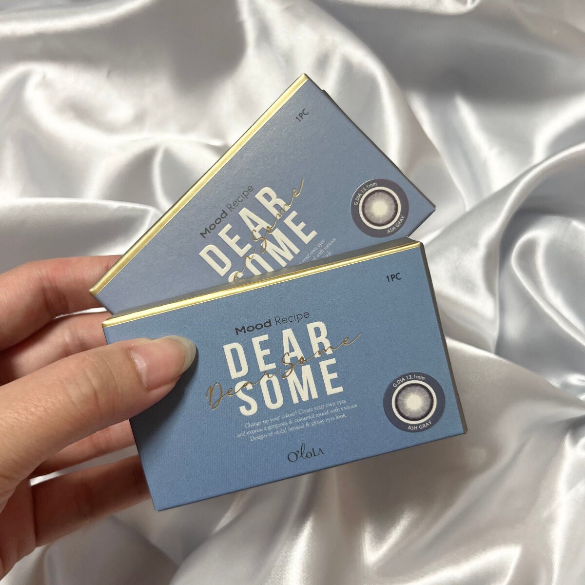 ディアサム(DearSome)/OLOLA/カラーコンタクトレンズを使ったクチコミ(4枚目)