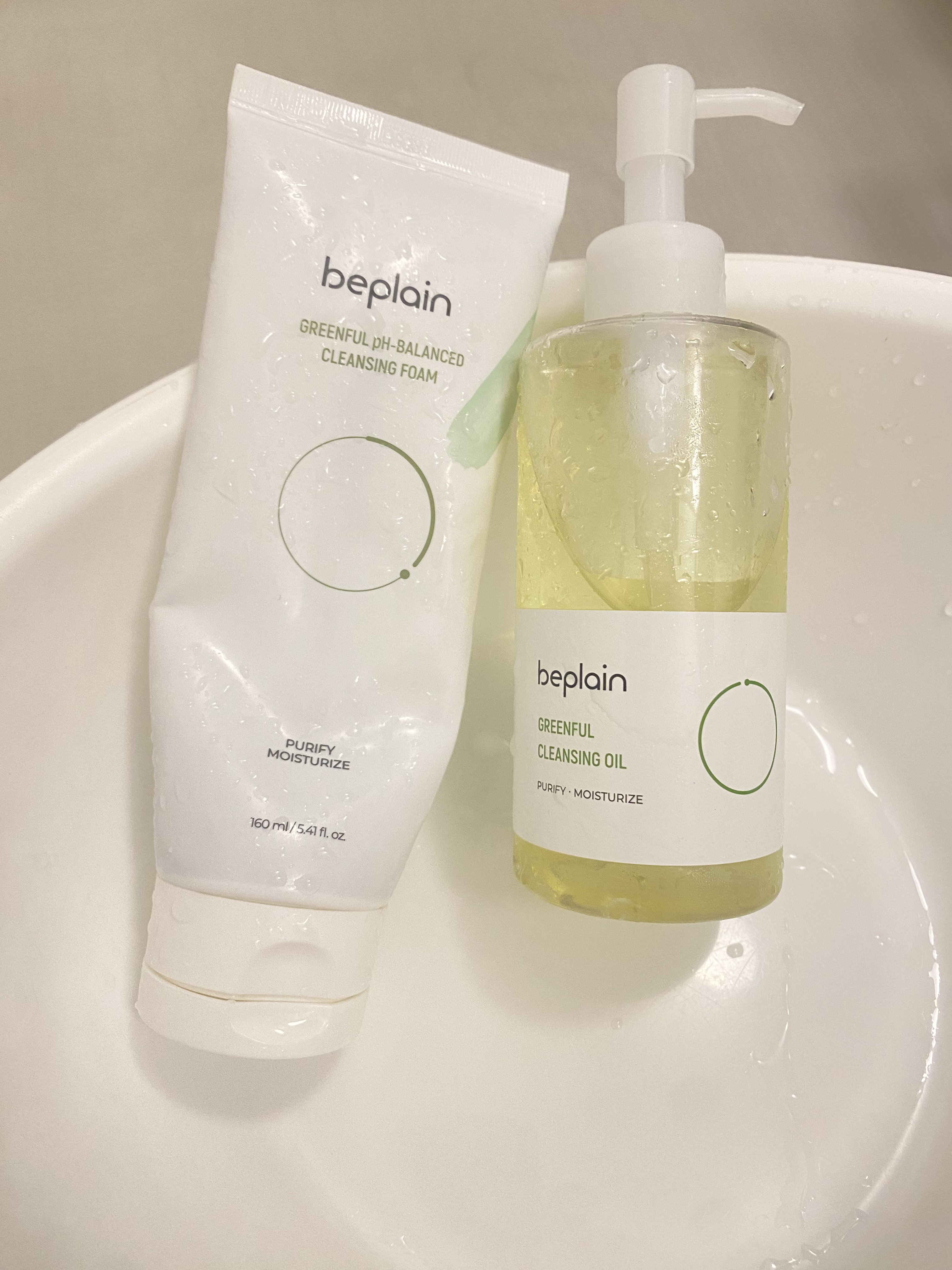 緑豆弱酸性クレンジング/beplain/クレンジングクリームを使ったクチコミ（1枚目）