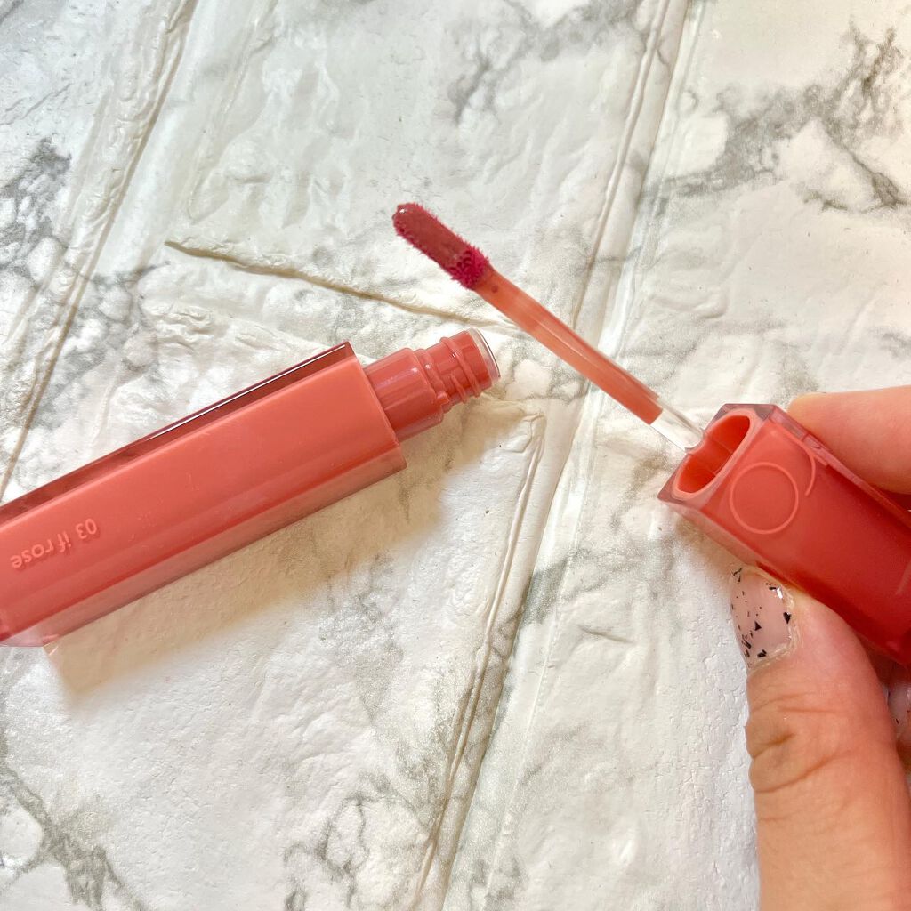 デュイフルウォーターティント/rom&nd/リップティントを使ったクチコミ(2枚目)