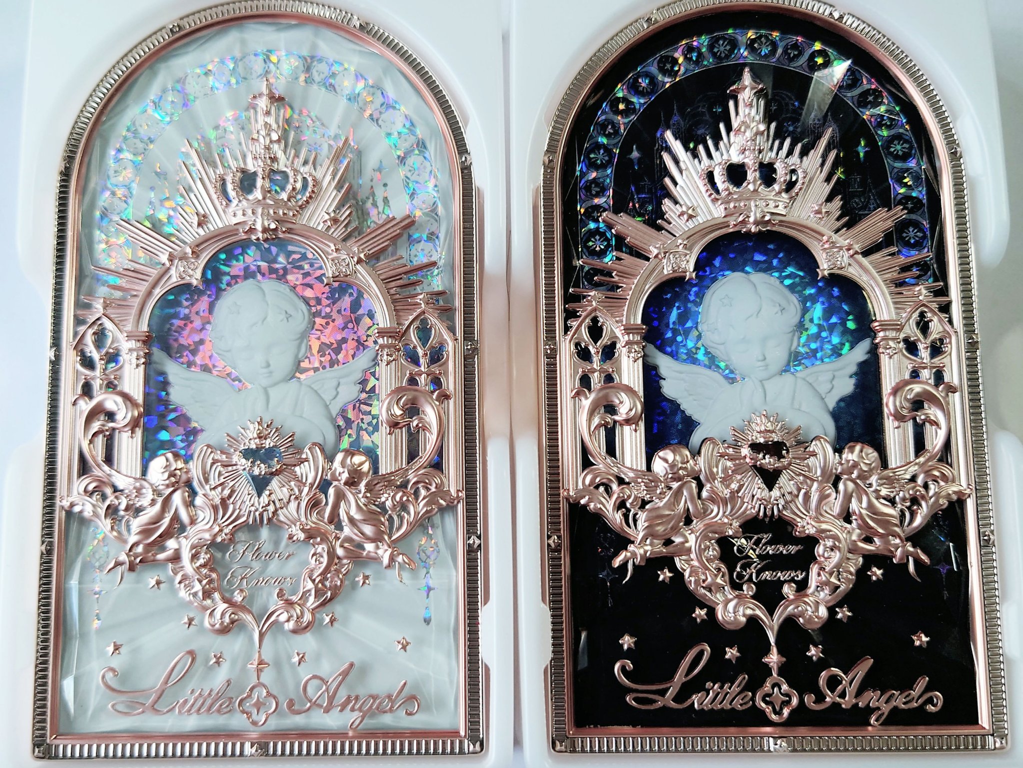 フラワーノーズ リトルエンジェルコレクション 9色アイシャドウパレット/FlowerKnows/アイシャドウパレットを使ったクチコミ（1枚目）