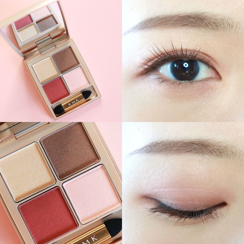 ローズウッドデイドリーム 4アイズ /RMK/アイシャドウパレットを使ったクチコミ(2枚目)