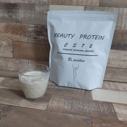 BEAUTY PROTEIN CS72 ソイプロテイン きなこ味/CS72 PROTEIN SHOP/ソイプロテインを使ったクチコミ(2枚目)