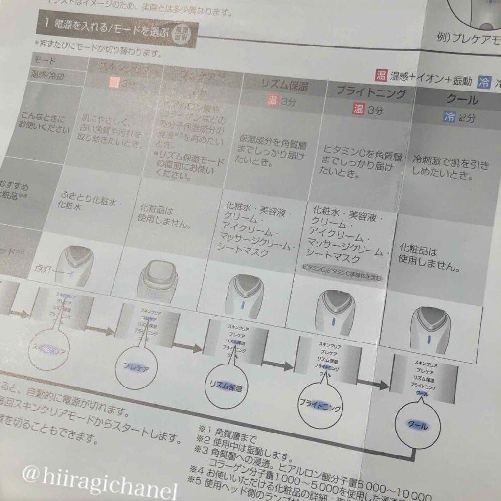 導入美容器 イオンエフェクター EH-ST97/Panasonic/美顔器・マッサージを使ったクチコミ（3枚目）