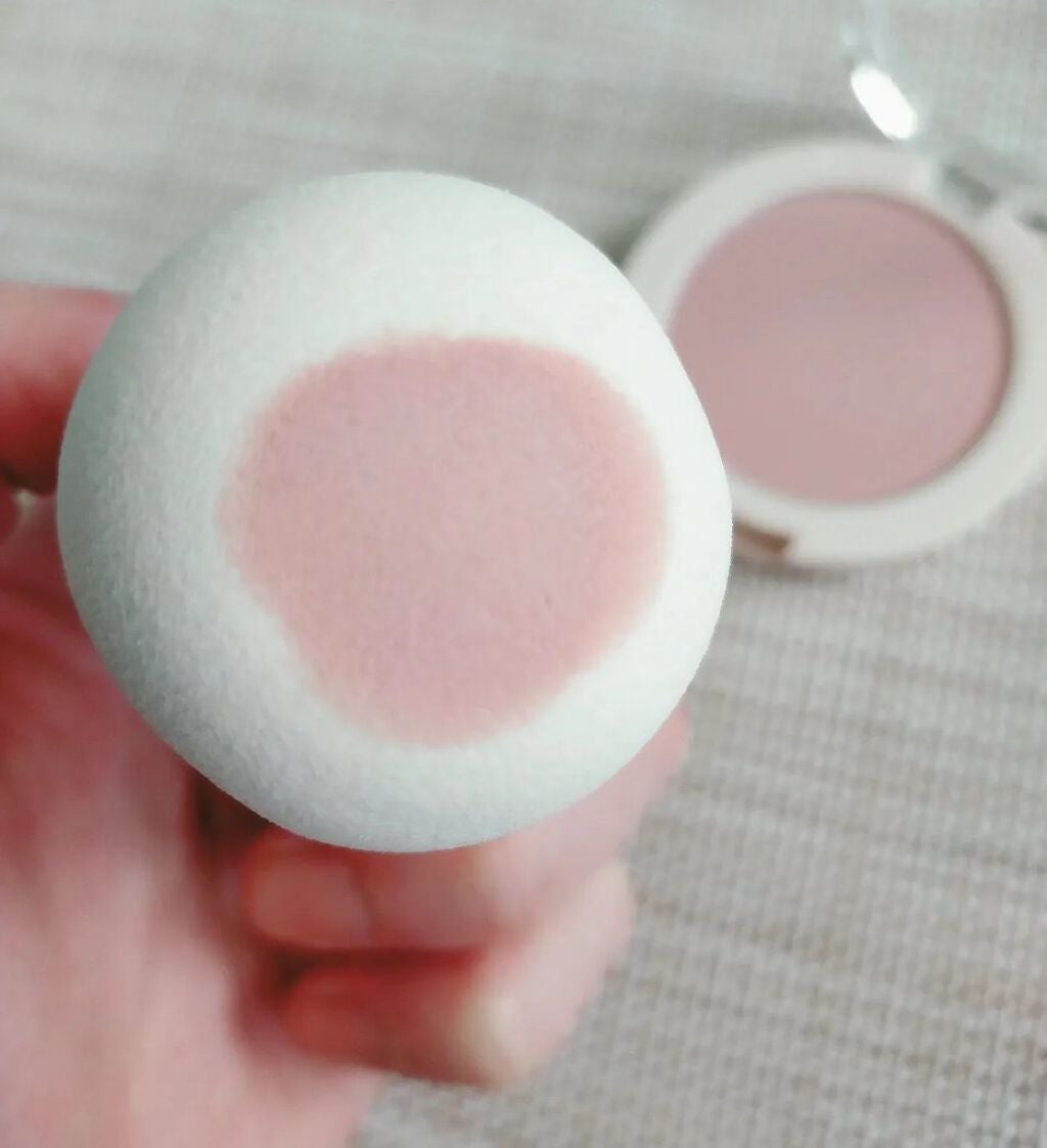 ピュアブラッシャー パフ付き/フォレンコス/パウダーチークを使ったクチコミ(4枚目)