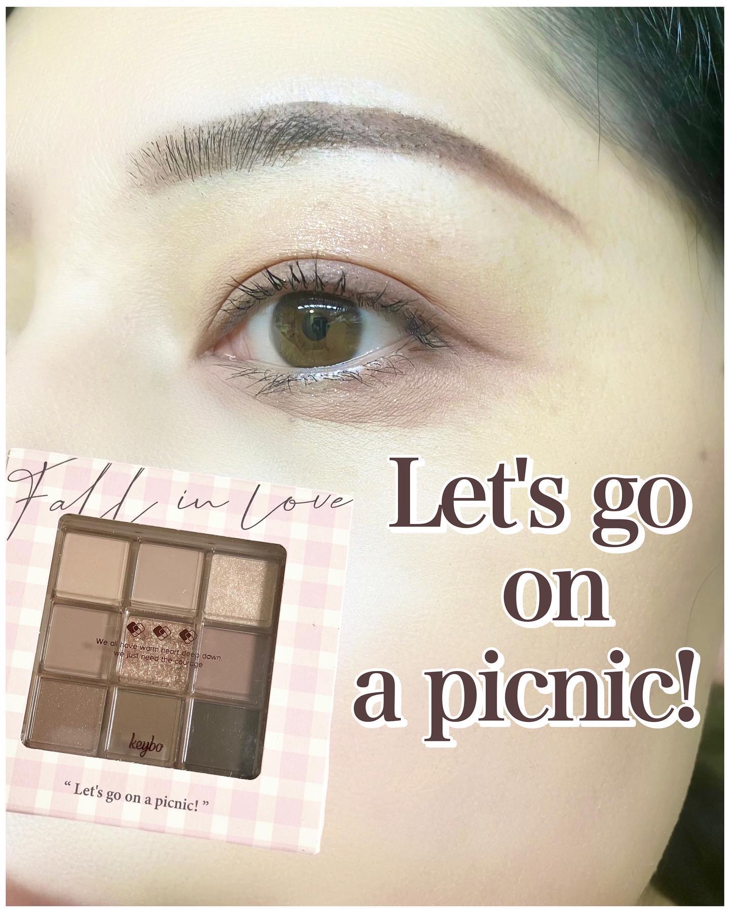 KEYBO FALL IN LOVE SHADOW PALETTE/keybo/アイシャドウパレットを使ったクチコミ（1枚目）