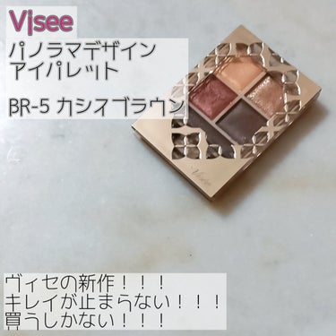 パノラマデザイン アイパレット/Visée/パウダーアイシャドウを使ったクチコミ（1枚目）