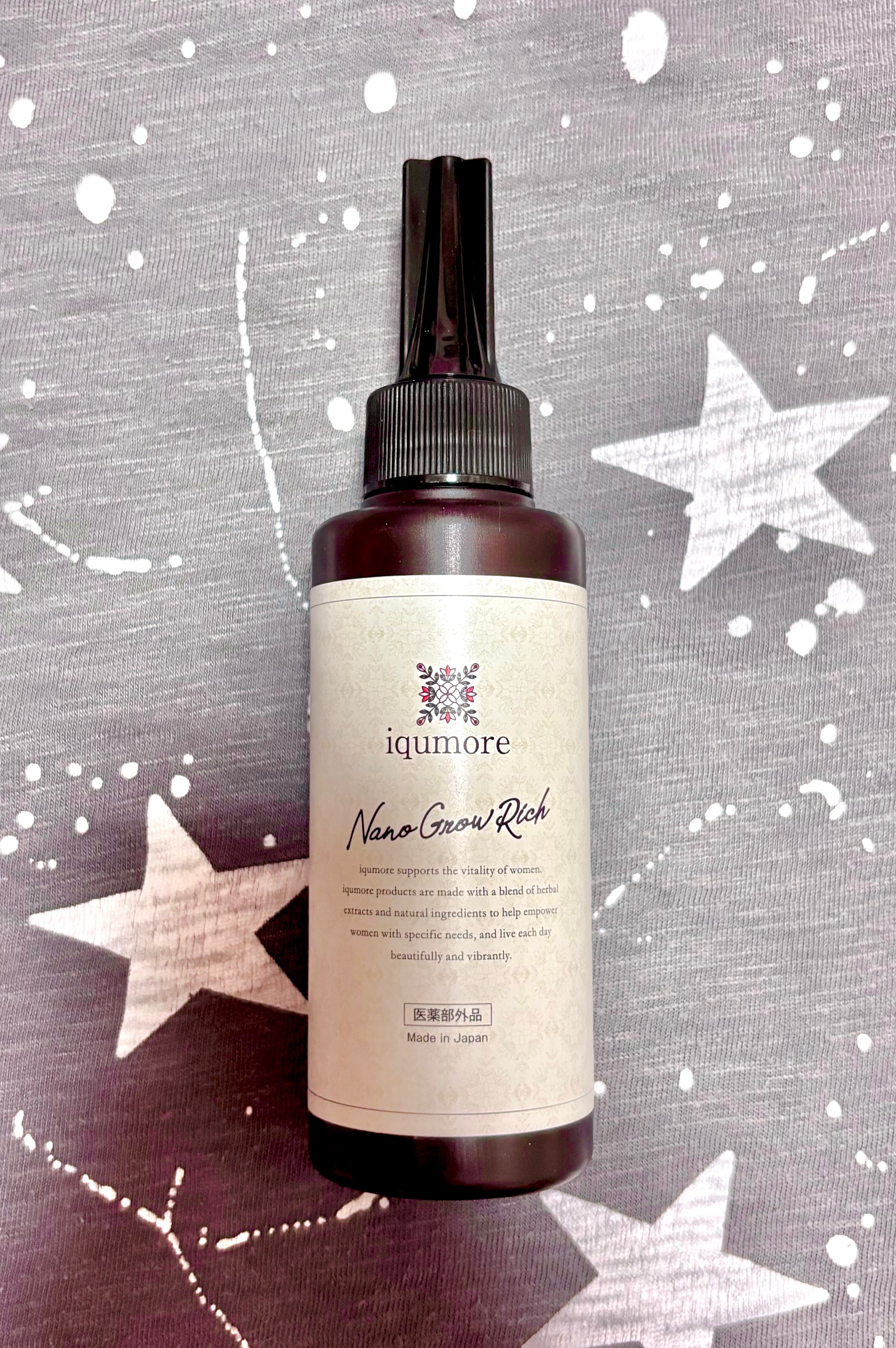 ナノグロウリッチ/iqumore/頭皮ローションを使ったクチコミ（1枚目）