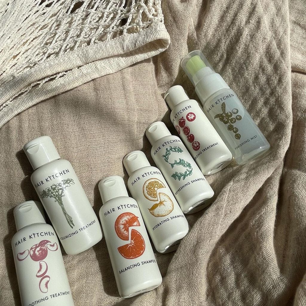 hairkitchen ホームケア ミニボトルセット/HAIR KITCHEN/サロンシャンプーを使ったクチコミ(1枚目)