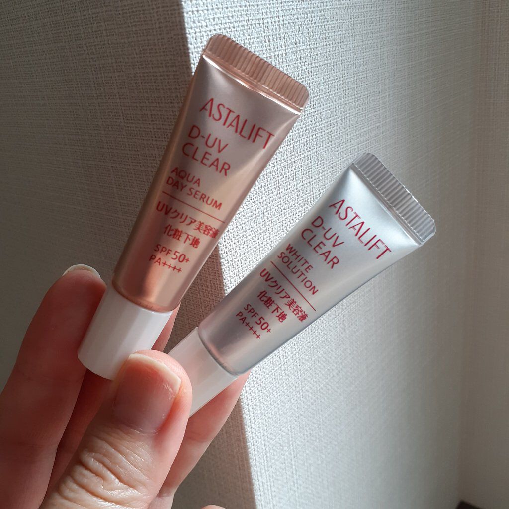 D-UVクリア ホワイトソリューション/アスタリフト/日焼け止めクリームを使ったクチコミ(2枚目)