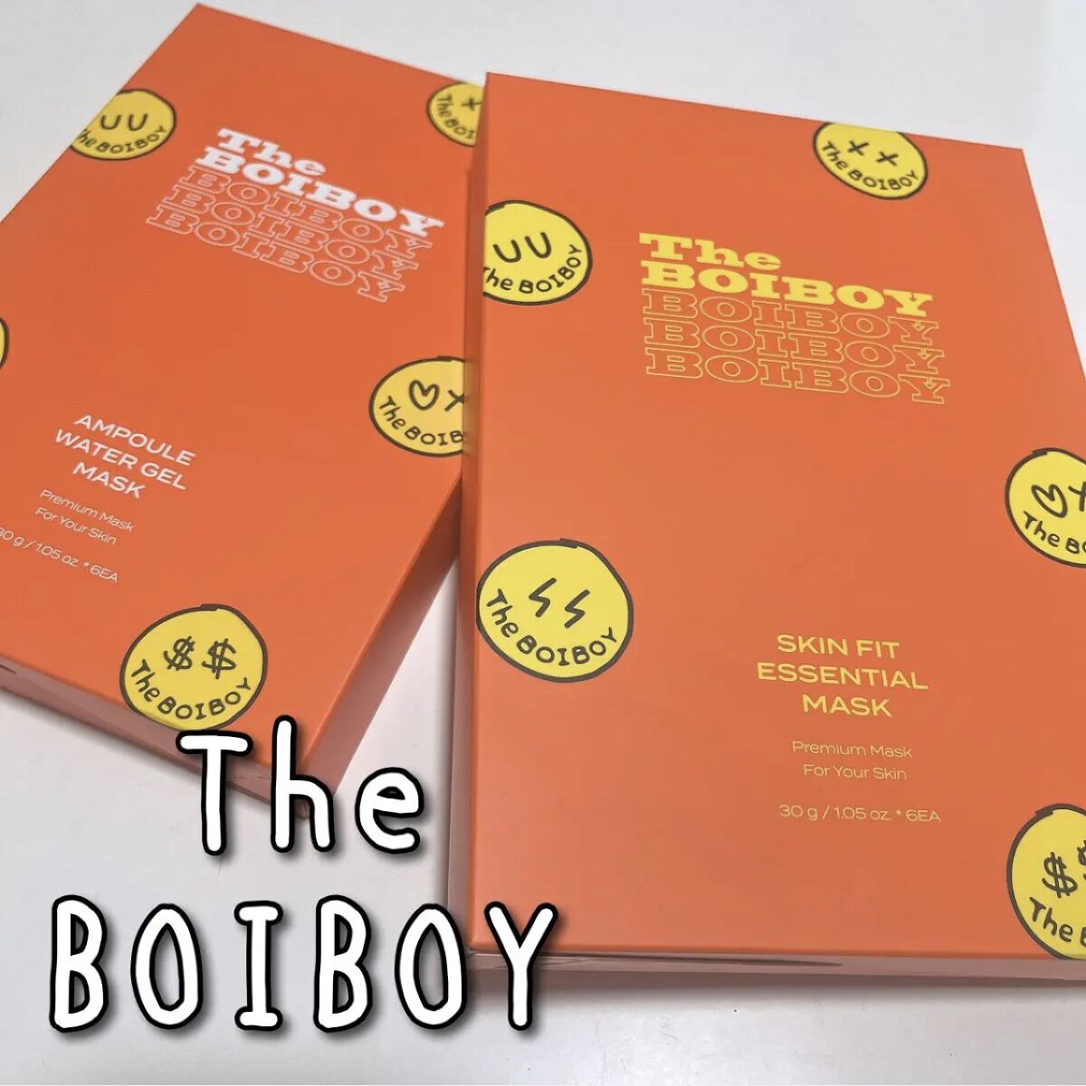 アンプル ウォーターゲルマスク/TheBOIBOY/シートマスク・パックを使ったクチコミ（1枚目）